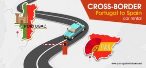 crossing from spain to portugal by car